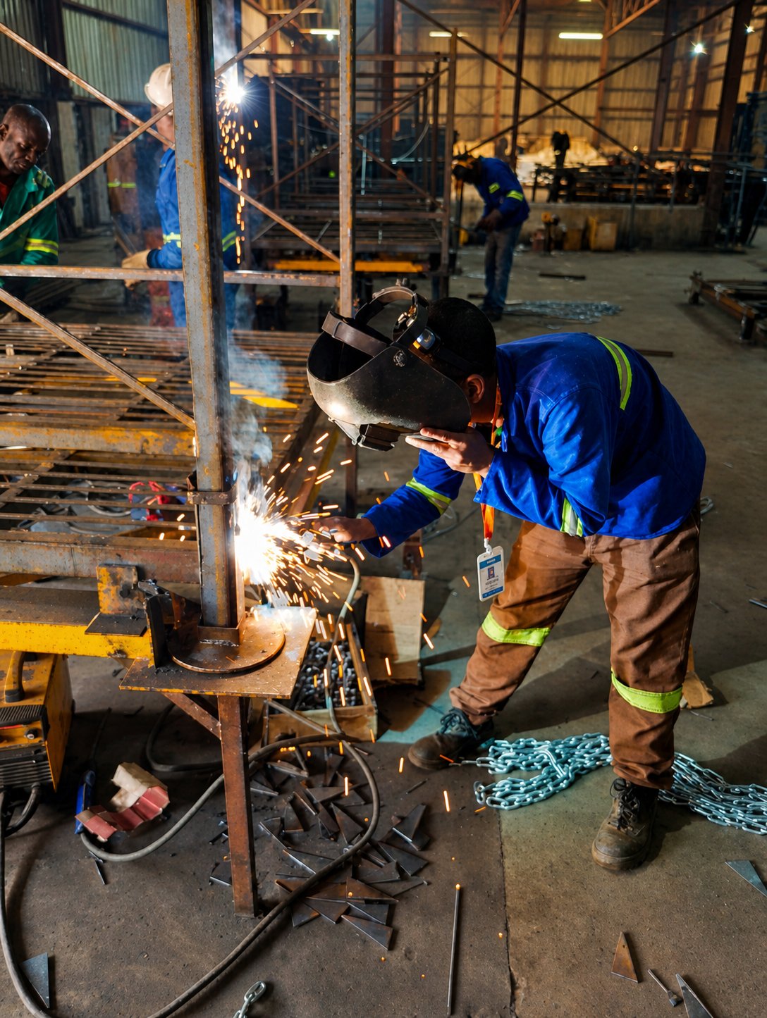 Chint Engineering — precision steel fabrication in Malawi